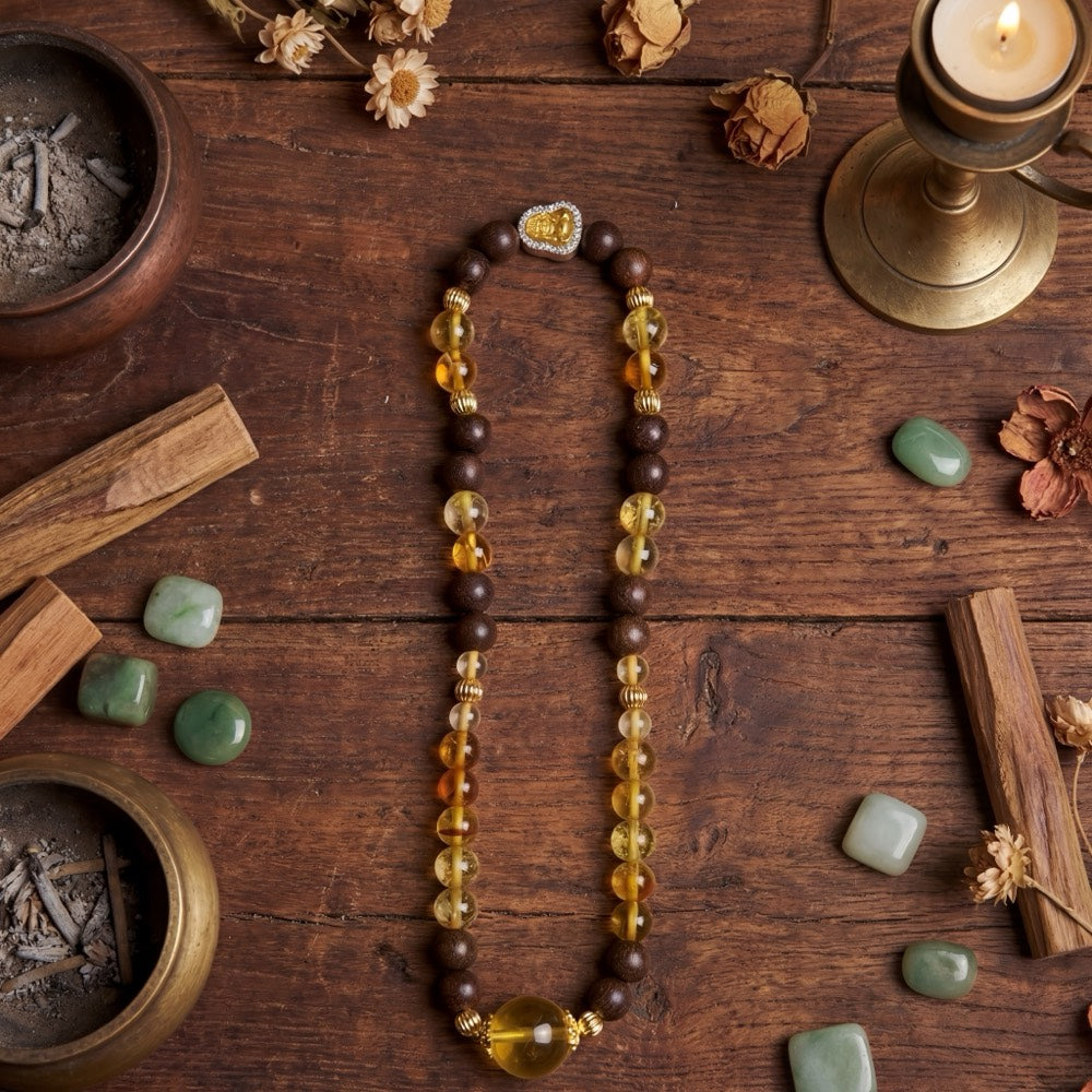 Stacking Wealth — Abundance Double-Loop Bracelet - Abundance Double Loop Jade Bracelet - Arcane Bloom