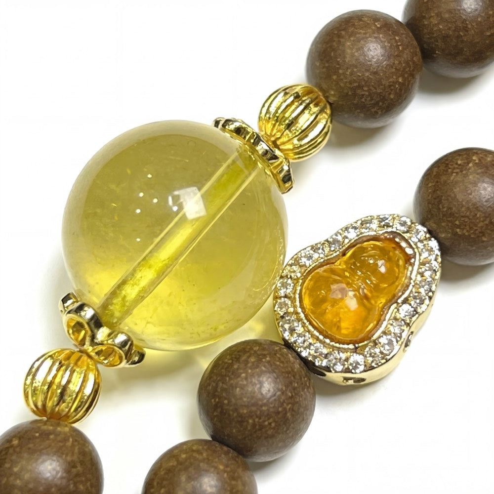 Stacking Wealth — Abundance Double-Loop Bracelet - Abundance Double Loop Jade Bracelet - Arcane Bloom