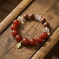 Red Purification — Aura Cleansing Bracelet - Aura Cleansing & Protection Bracelet - Arcane Bloom