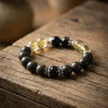 Golden Flow — Clarity & Abundance Bracelet - Financial Clarity & Flow Bracelet - Arcane Bloom