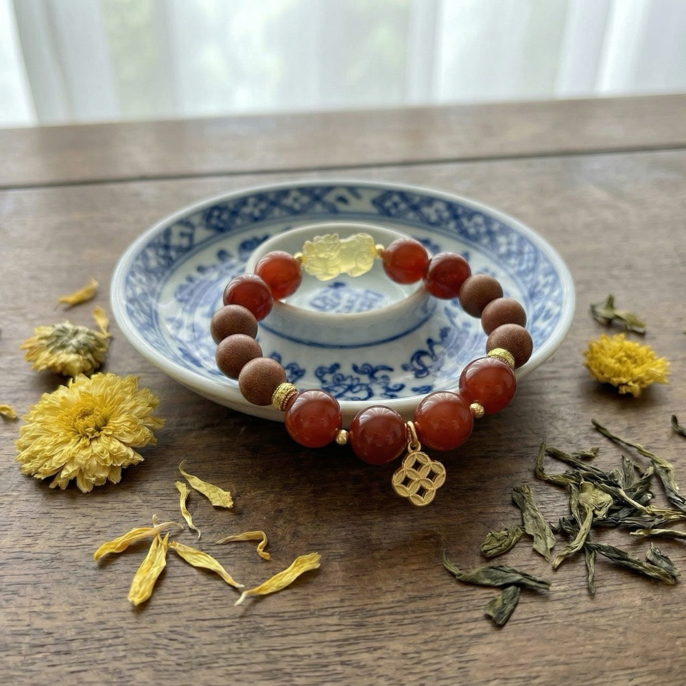 Red Fortune — Wealth Attraction Bracelet - Wealth Attraction Pixiu Bracelet - Arcane Bloom