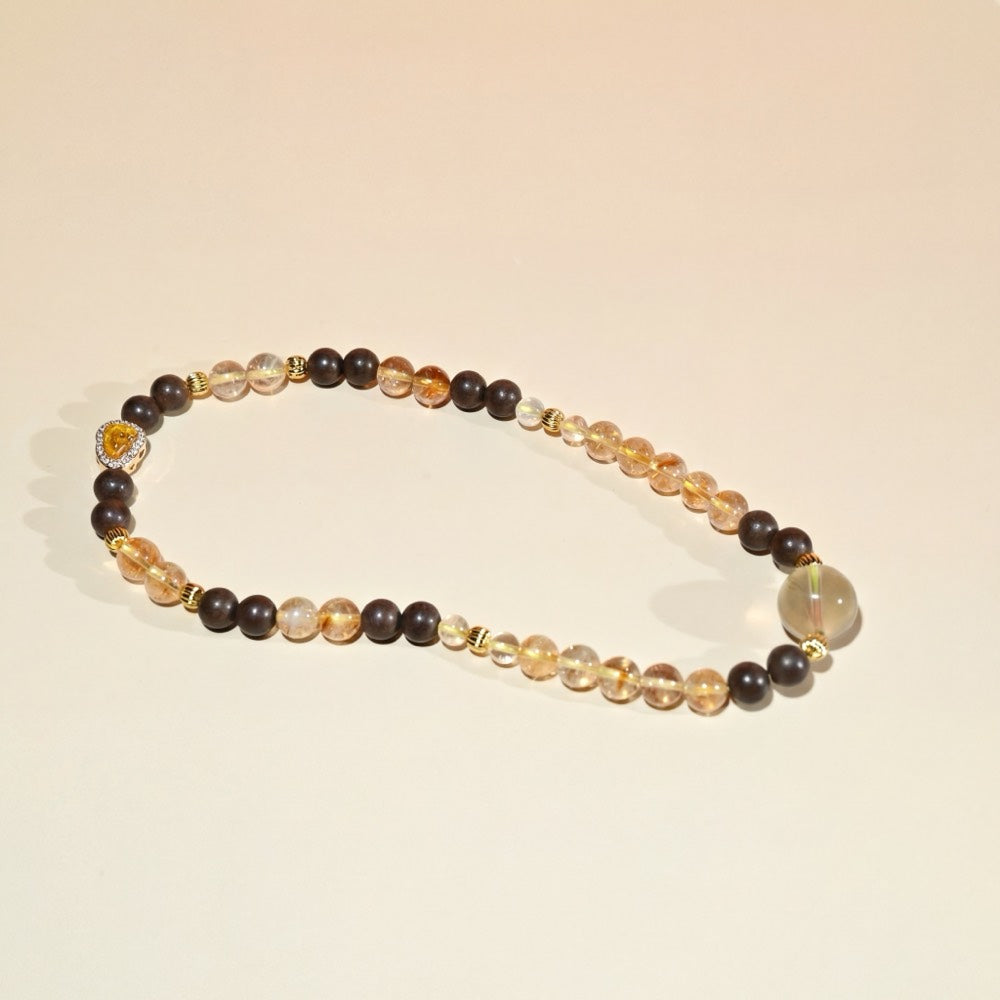 Stacking Wealth — Abundance Double-Loop Bracelet - Abundance Double Loop Jade Bracelet - Arcane Bloom