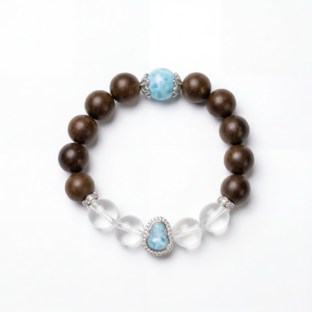 Ocean Calm — Sleep & Serenity Bracelet - Sleep Aid & Serenity Blue Agate Bracelet - Arcane Bloom