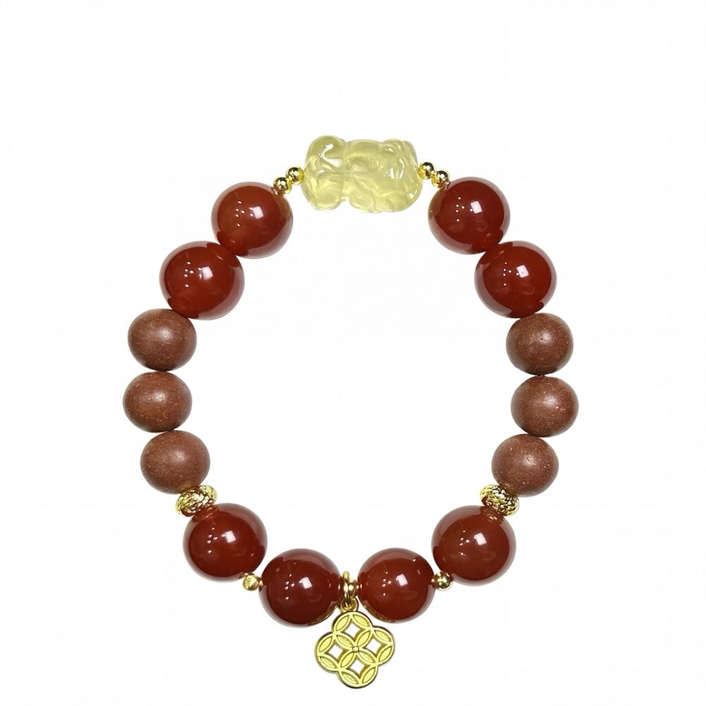Red Fortune — Wealth Attraction Bracelet - Wealth Attraction Pixiu Bracelet - Arcane Bloom