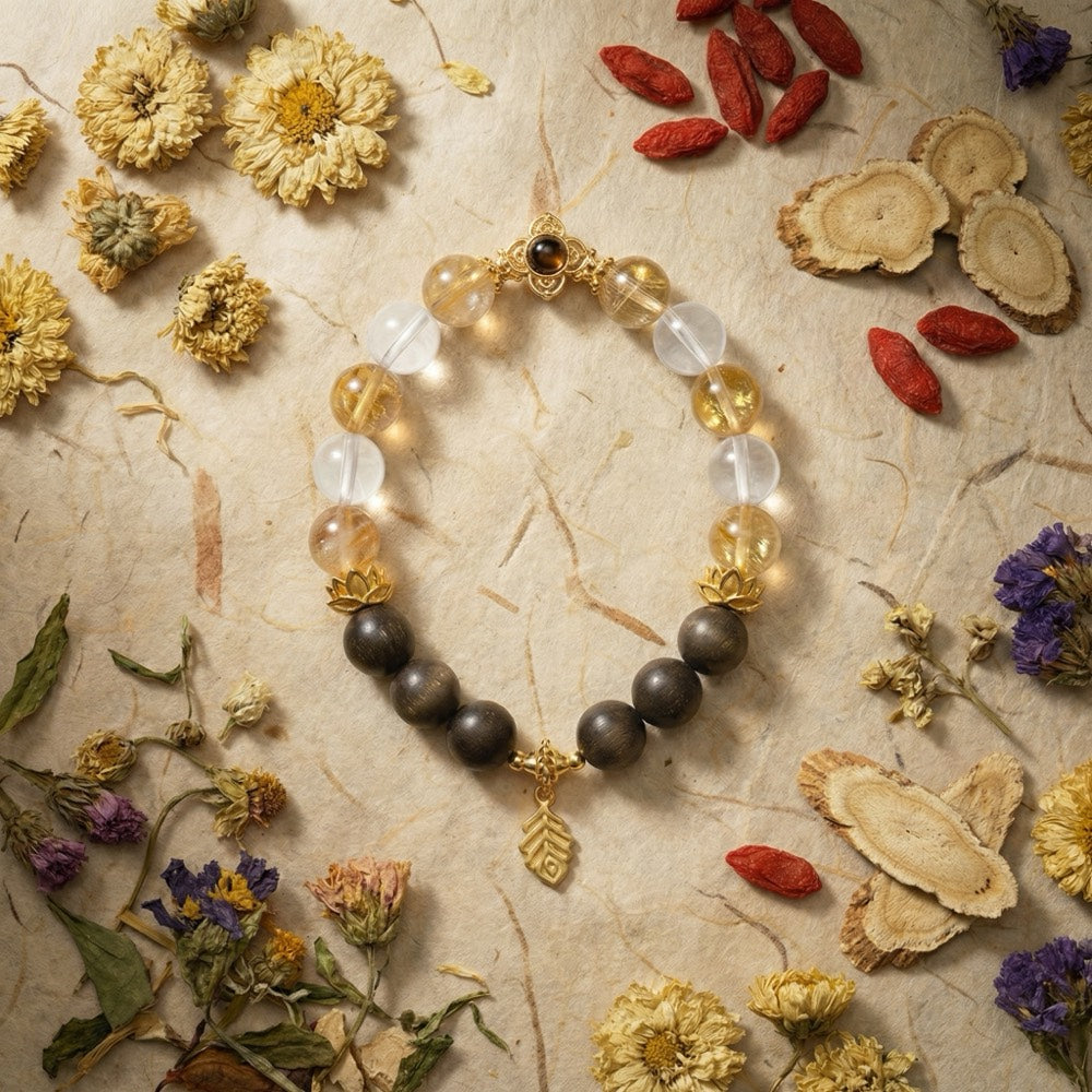 Marigold Dew — Self-Love & Abundance Bracelet - Self-Love & Prosperity Citrine Bracelet - Arcane Bloom
