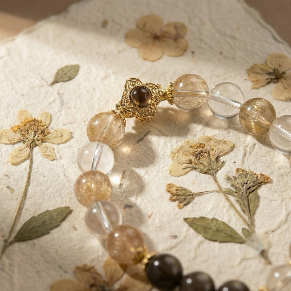 Marigold Dew — Self-Love & Abundance Bracelet - Self-Love & Prosperity Citrine Bracelet - Arcane Bloom