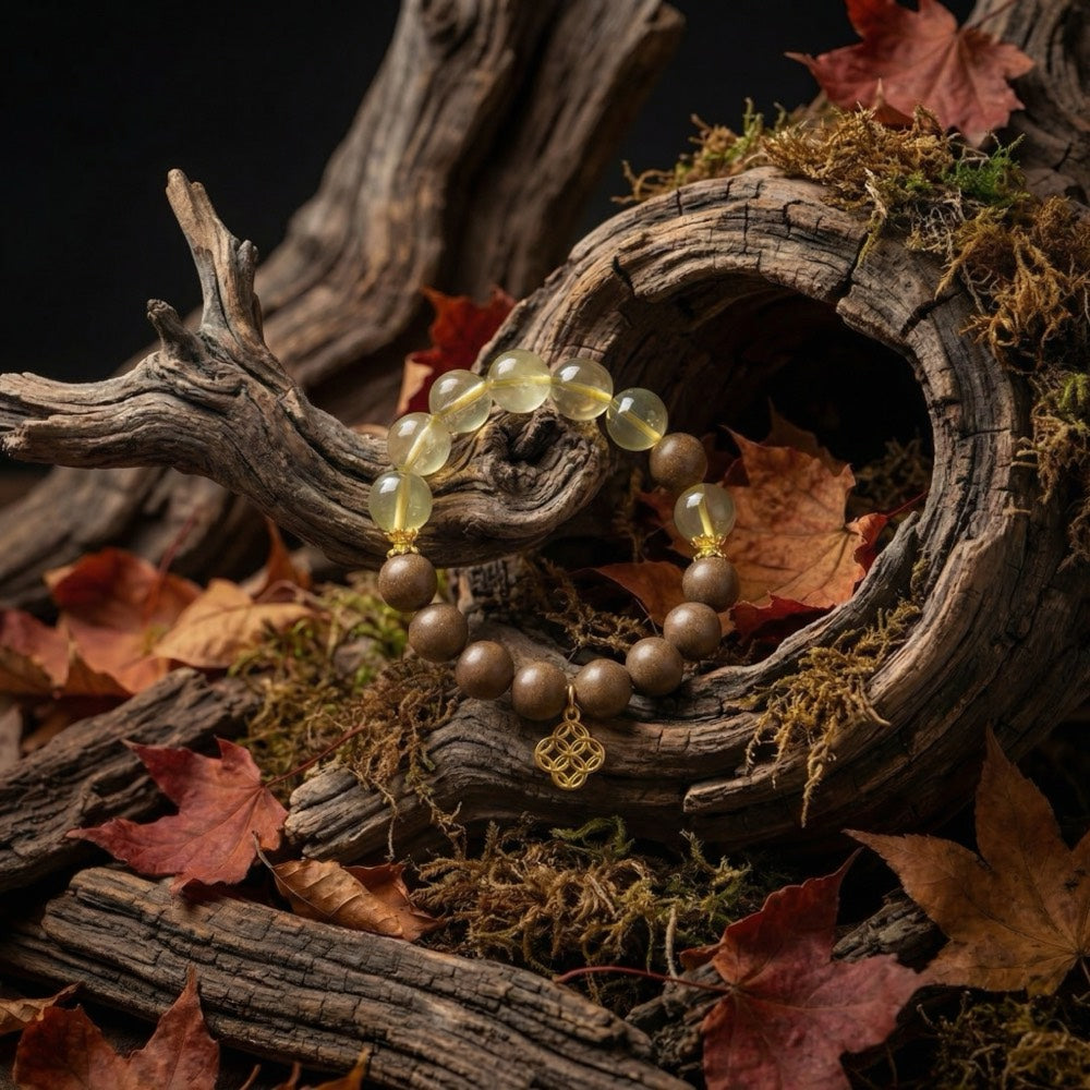Golden Hall — Full Prosperity Bracelet - Full Prosperity Tiger's Eye Bracelet - Arcane Bloom