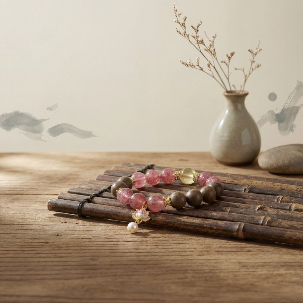 Romance Dream — Love & Connection Bracelet - Soulful Connection Kunzite Bracelet - Arcane Bloom