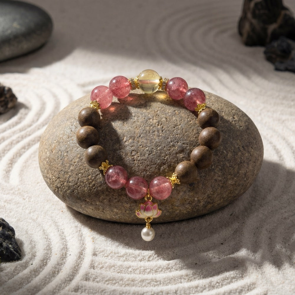 Romance Dream — Love & Connection Bracelet - Soulful Connection Kunzite Bracelet - Arcane Bloom